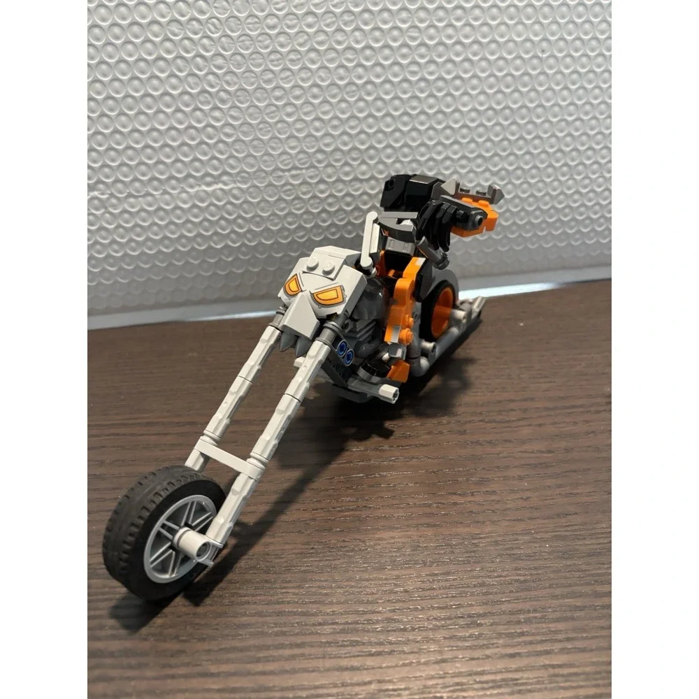LEGO Super Heroes Marvel Ghost Rider Mecha Suit & Bike 76245 Toy Blocks Rare Toy